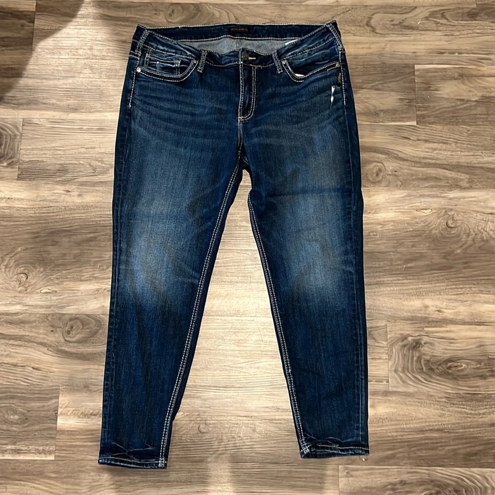 Suki Skinny Silver jeans